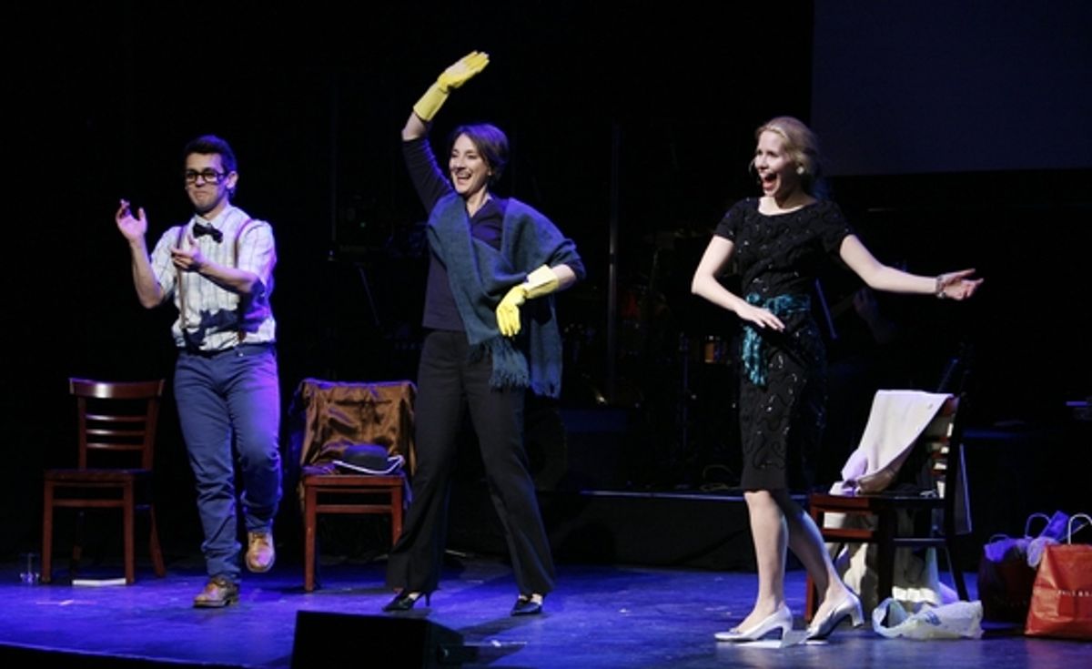 Michael Longoria, Theresa McCarthy and Nellie McKay at The 24 Hour Musicals - 'MULTIPHOBIA'