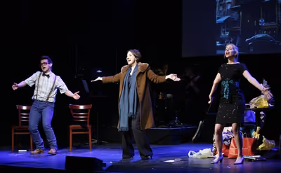 Michael Longoria, Theresa McCarthy and Nellie McKay Photo