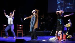 Michael Longoria, Theresa McCarthy and Nellie McKay Photo