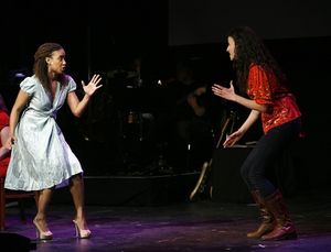 Tracie Thoms and Mandy Gonzalez Photo
