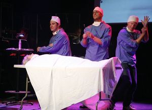  Scarlett Strallen, Roger Bart, Cheyenne Jackson and Jesse Tyler Ferguson Photo