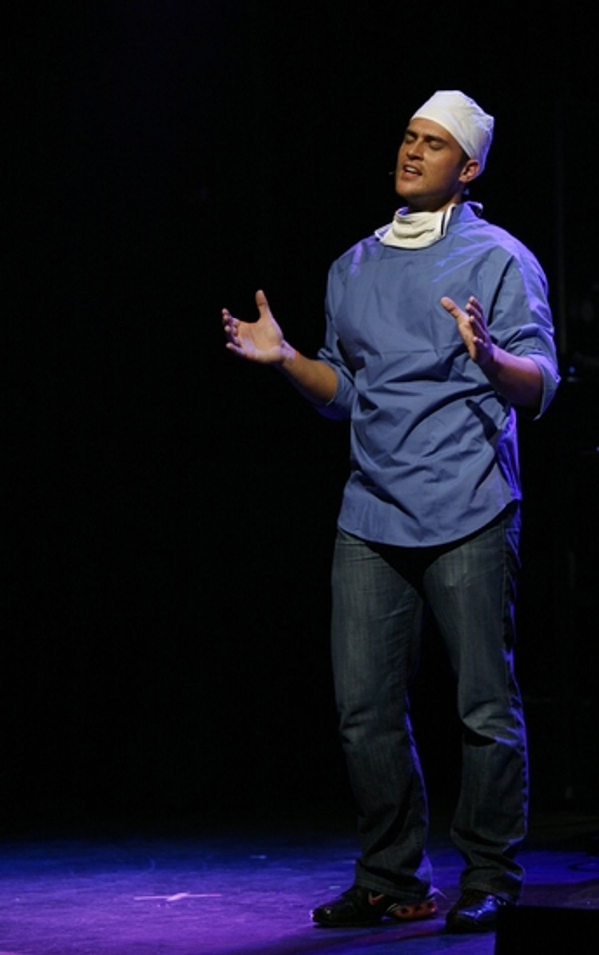 Cheyenne Jackson at The 24 Hour Musicals - 'DR. WILLIAMS' 