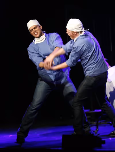 Cheyenne Jackson and Jesse Tyler Ferguson Photo