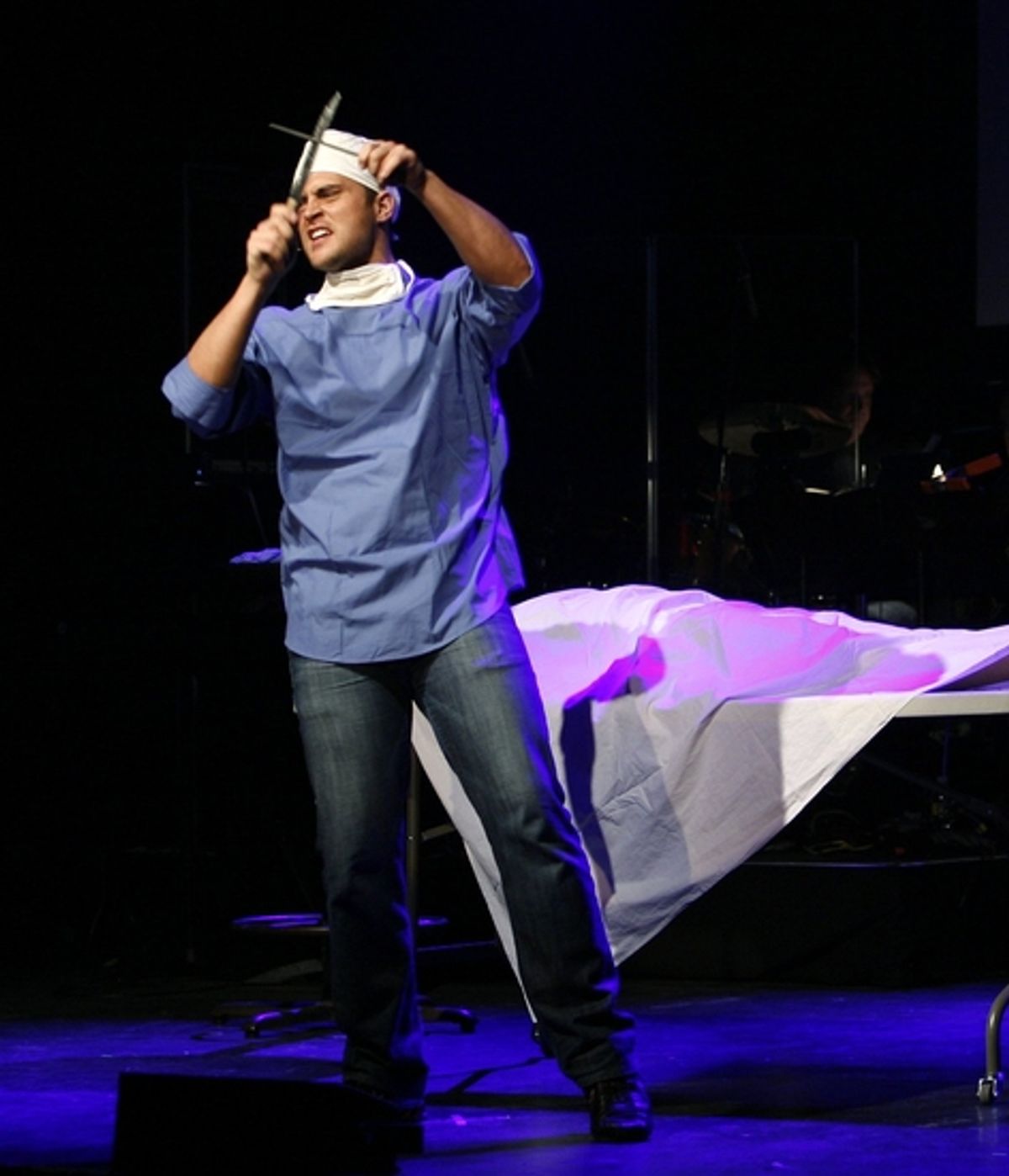 Cheyenne Jackson at The 24 Hour Musicals - 'DR. WILLIAMS' 