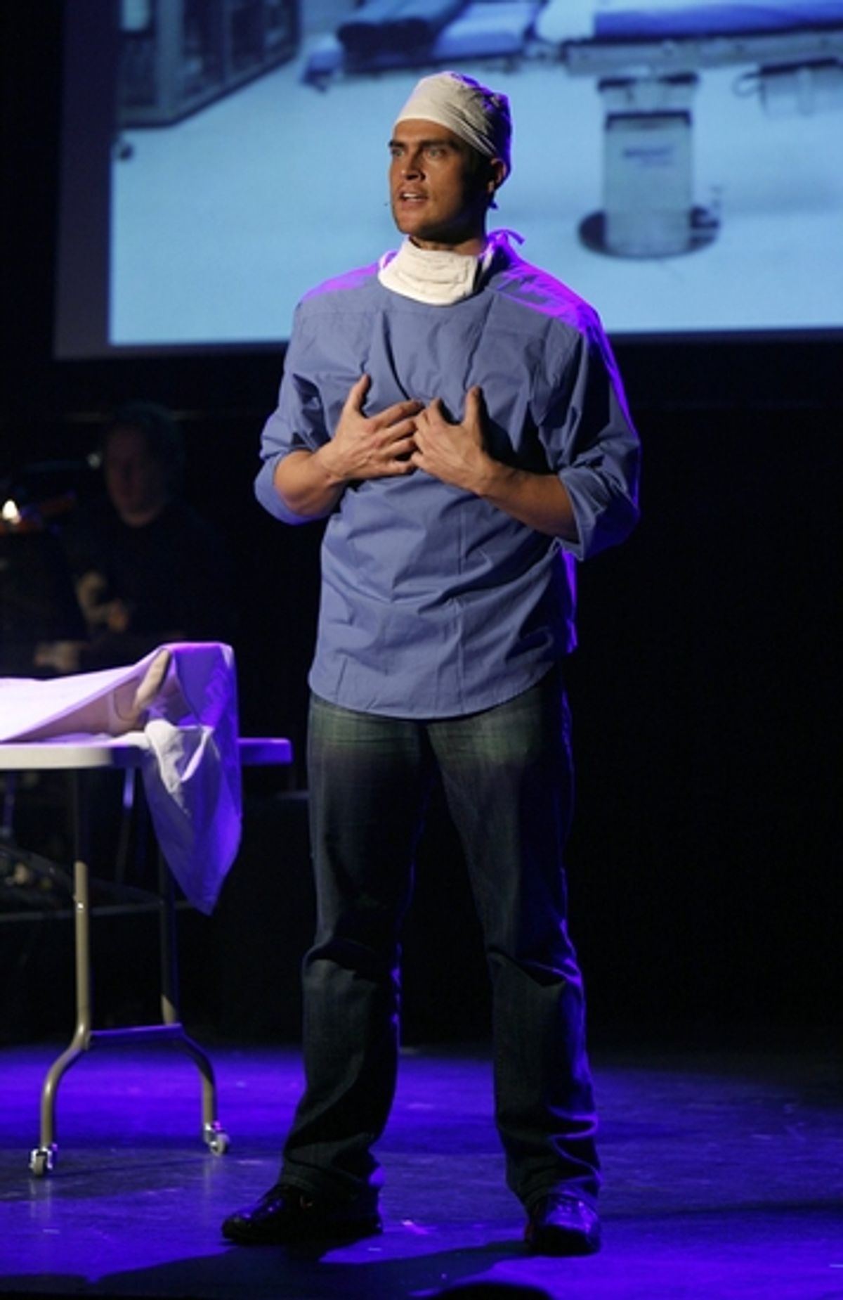 Cheyenne Jackson at The 24 Hour Musicals - 'DR. WILLIAMS' 