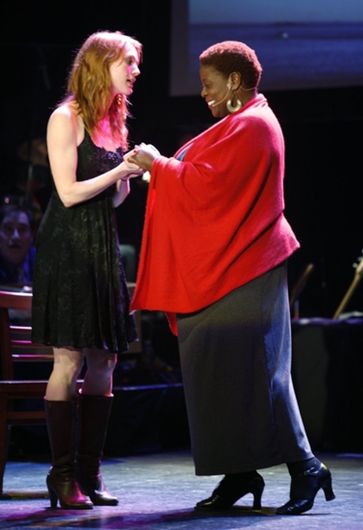 Alicia Witt and Capathia Jenkins at The 24 Hour Musicals - 'ISLANDS'