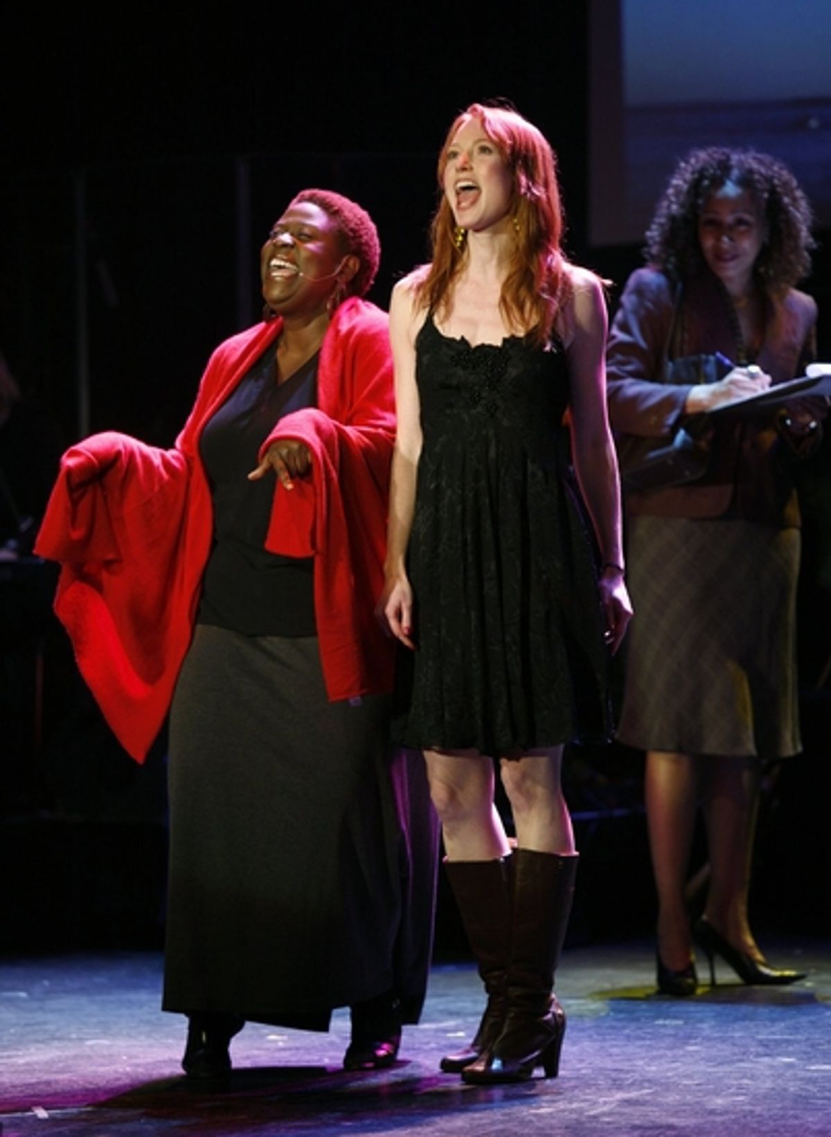 Capathia Jenkins and Alicia Witt at The 24 Hour Musicals - 'ISLANDS'