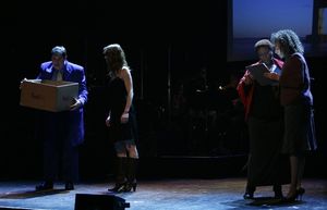 Richard Kind, Alicia Witt, Capathia Jenkins and Tamara Tunie Photo