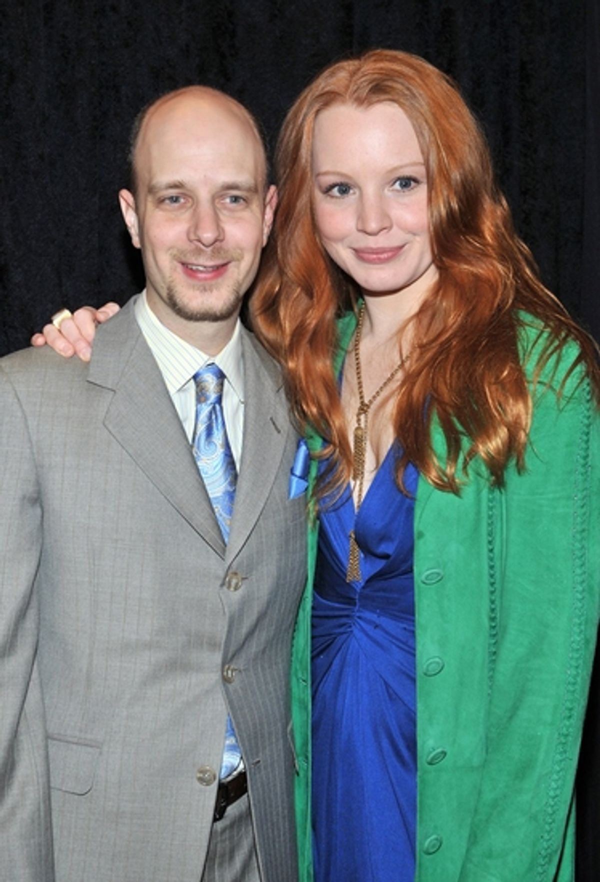 Taro Alexander and Lauren Ambrose at OUR TIME Benefit Gala