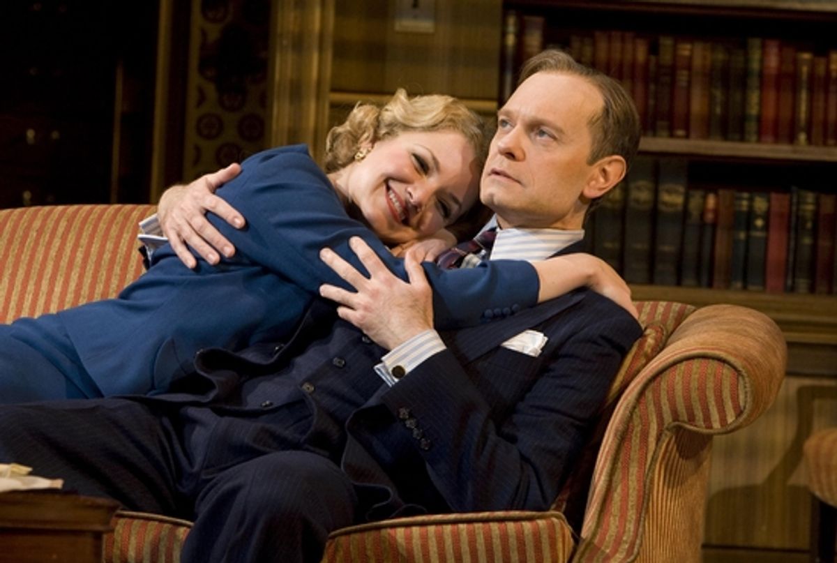 David Hyde Pierce and Mary Catherine Garrison at 