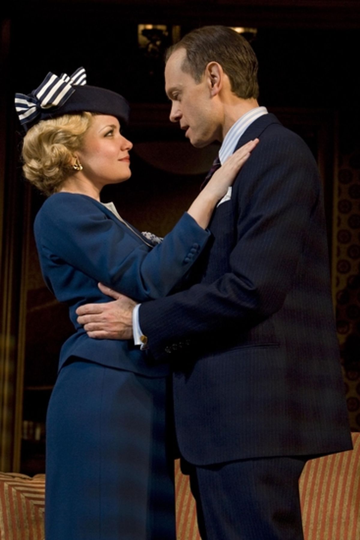 David Hyde Pierce and Mary Catherine Garrison at 