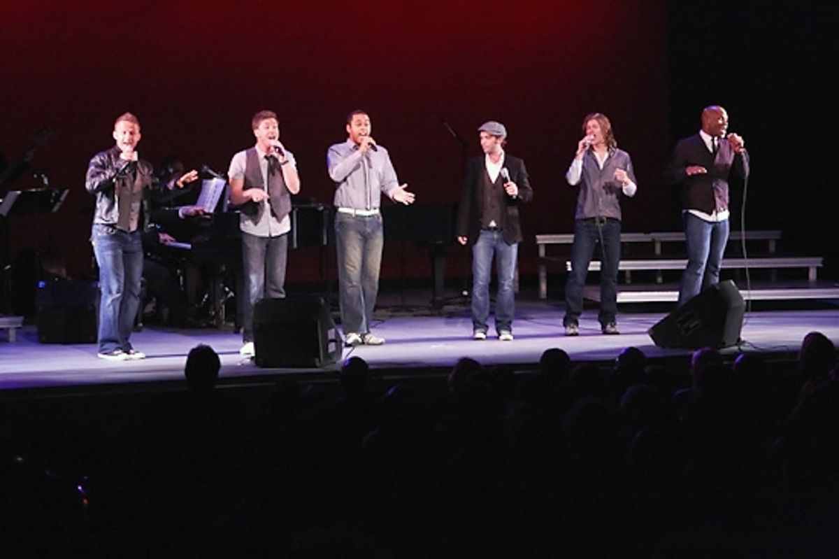 The Broadway Boys at 'BROADWAY FOR A NEW AMERICA' Gala