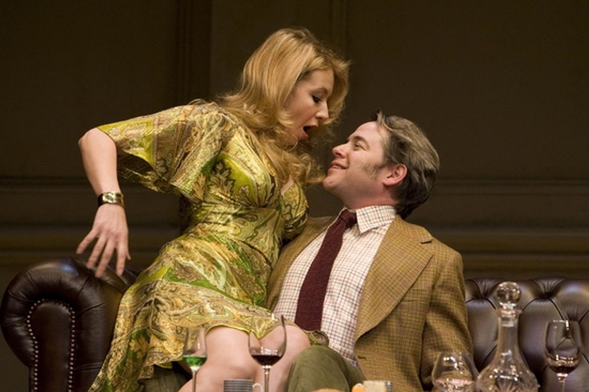 Jennifer Mudge and Matthew Broderick at 