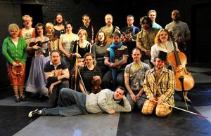 John Ferrick with Red-Nosed crew @ BroadwayWorld John Ferrick with Red-Nosed crew Photo