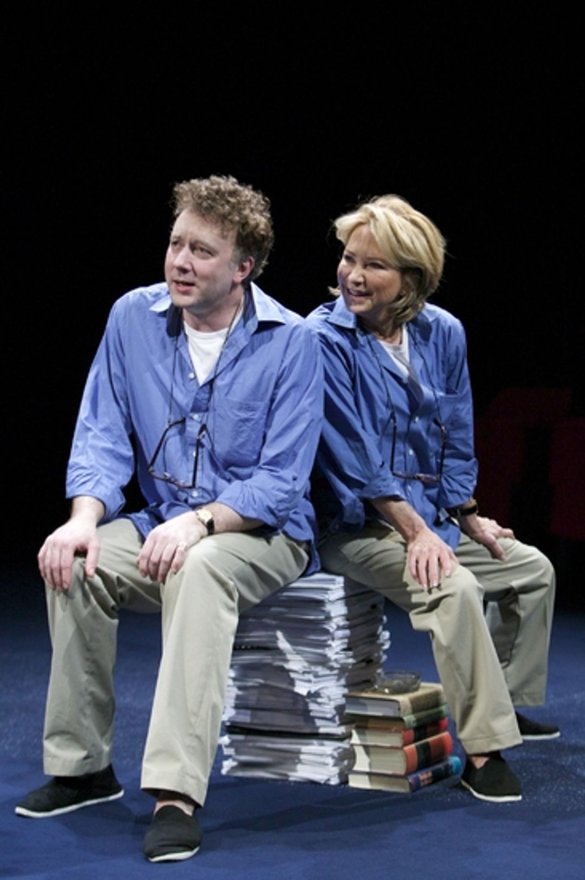 Jasper Britton and Felicity Kendall at 