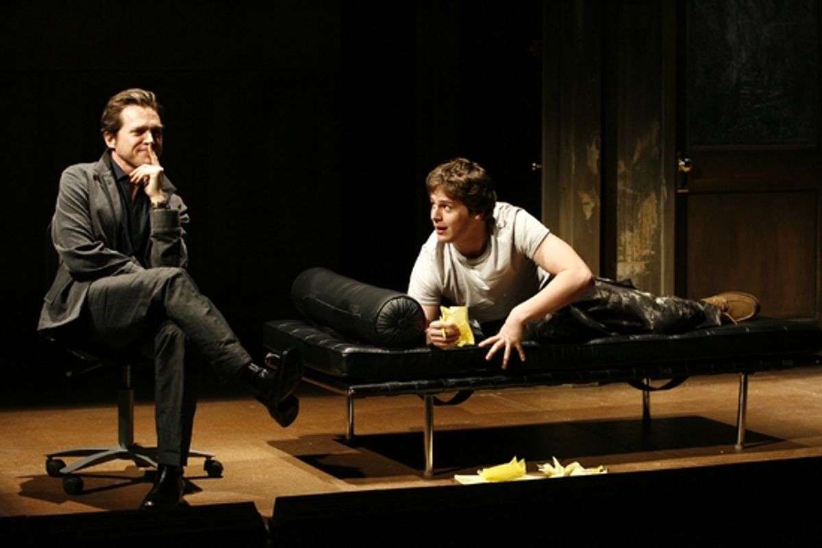 Rob Campbell and Jonathan Groff at 