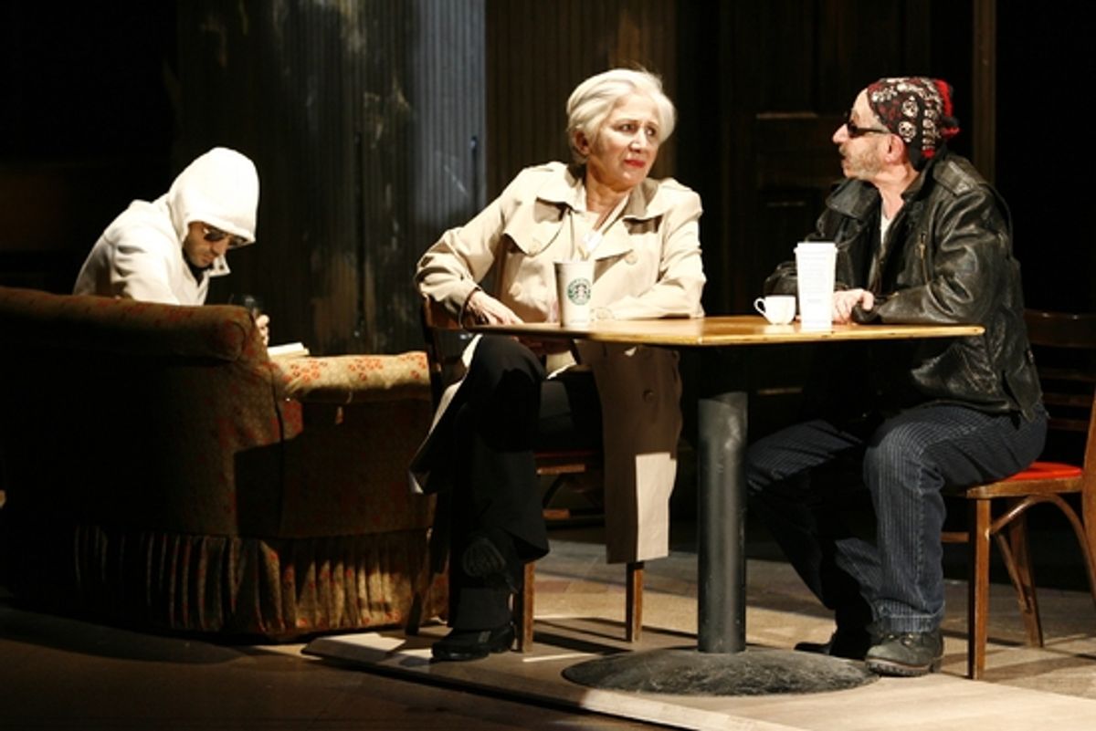 Louis Cancelmi, Olympia Dukakis, and Pierre Epstein at 