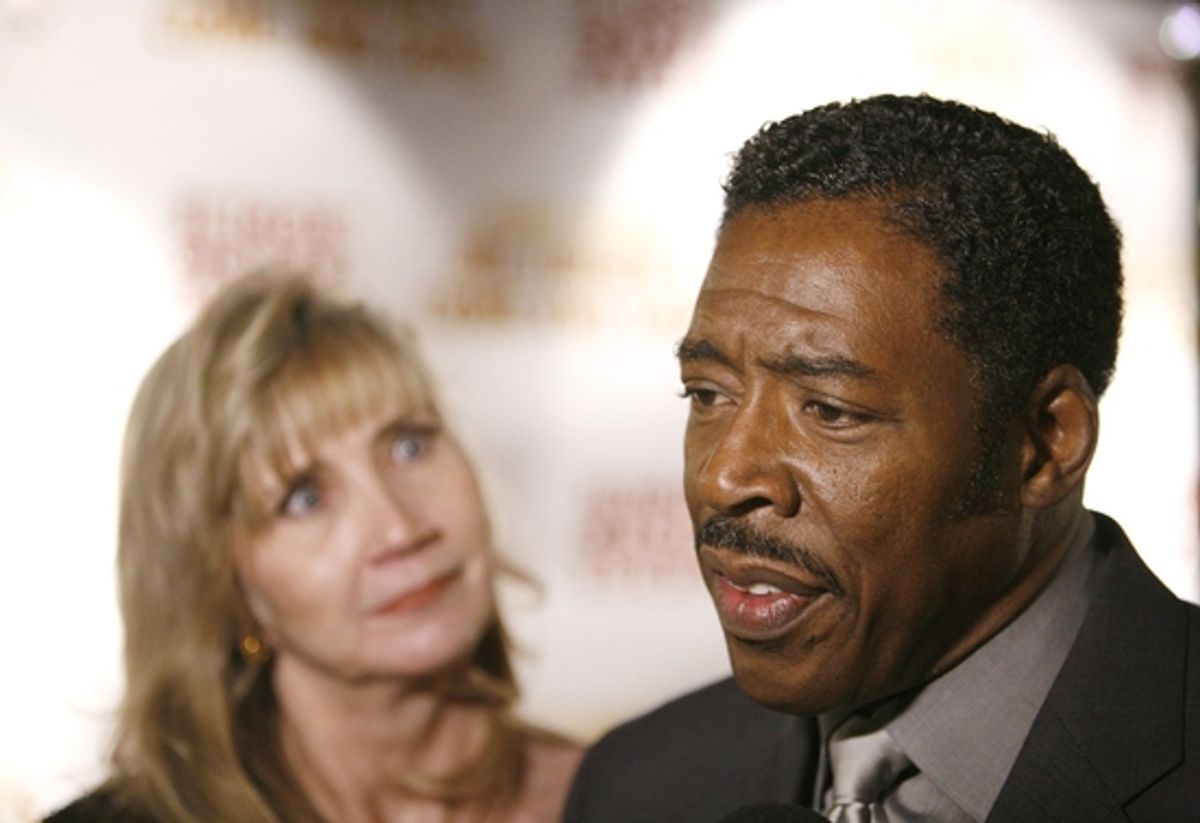 Linda Hudson and Ernie Hudson at 