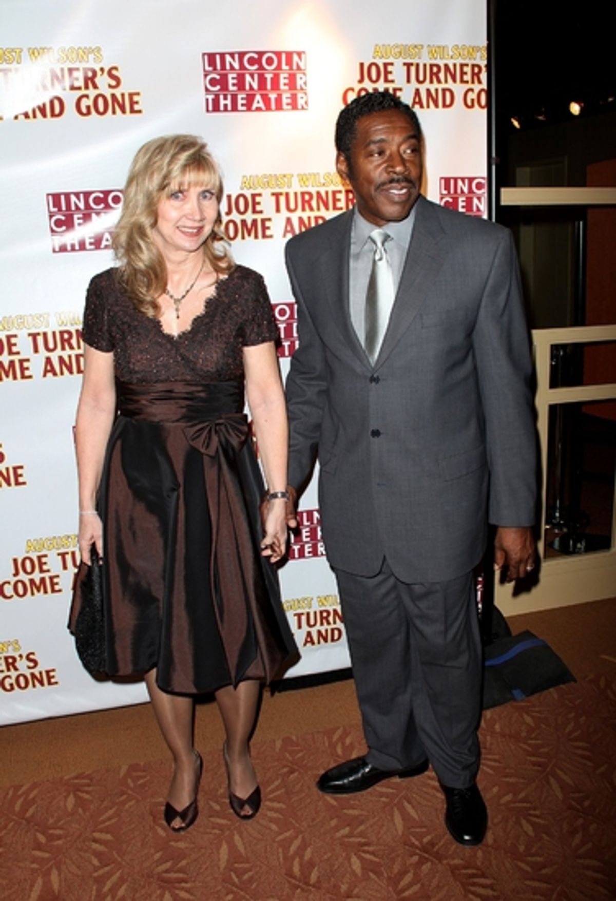 Linda Hudson and Ernie Hudson at 