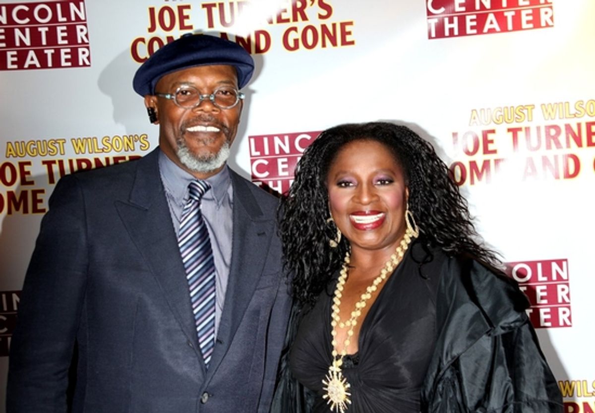Samuel L. Jackson and LaTanya Richardson Jackson at 