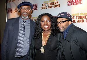 Samuel L. Jackson, LaTanya Richardson Jackson and Spike Lee @ BroadwayWorld Samuel L. Jackson, LaTanya Richardson Jackson and Spike Lee Photo
