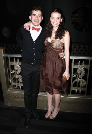 Adam Chanler-Berat and Jennifer Damiano @ BroadwayWorld Adam Chanler-Berat and Jennifer Damiano Photo