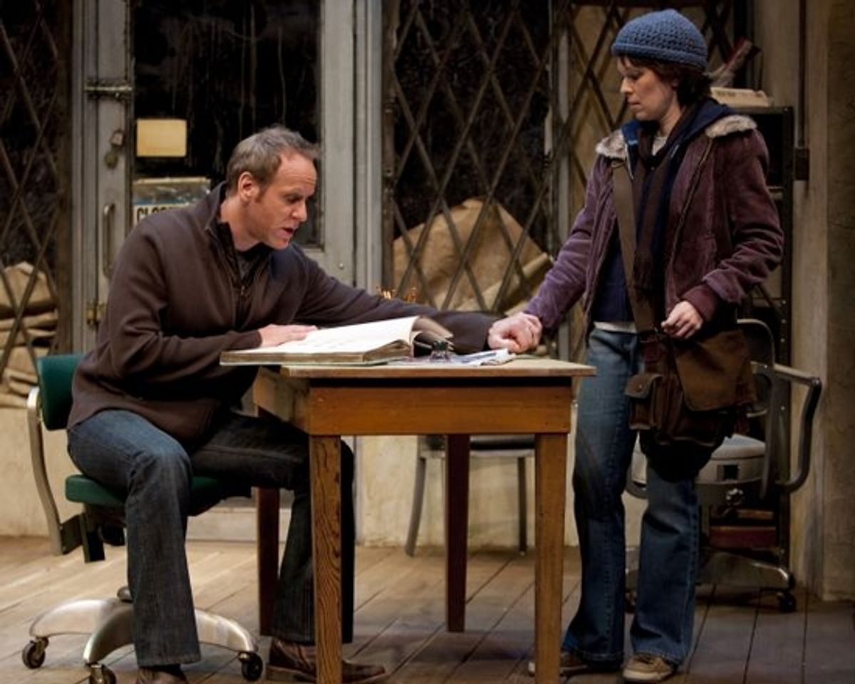 Chris Hutchison and Elizabeth Bunch at 