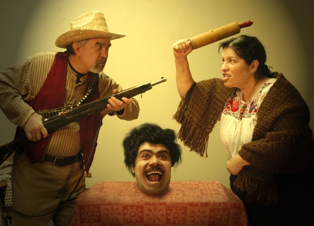 JosÃ© E. GonzÃ¡lez, Bunnie Rivera, and Vicente GuzmÃ¡n-Orozco at 