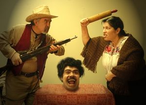JosÃ© E. GonzÃ¡lez, Bunnie Rivera, and Vicente GuzmÃ¡n-Orozco Photo