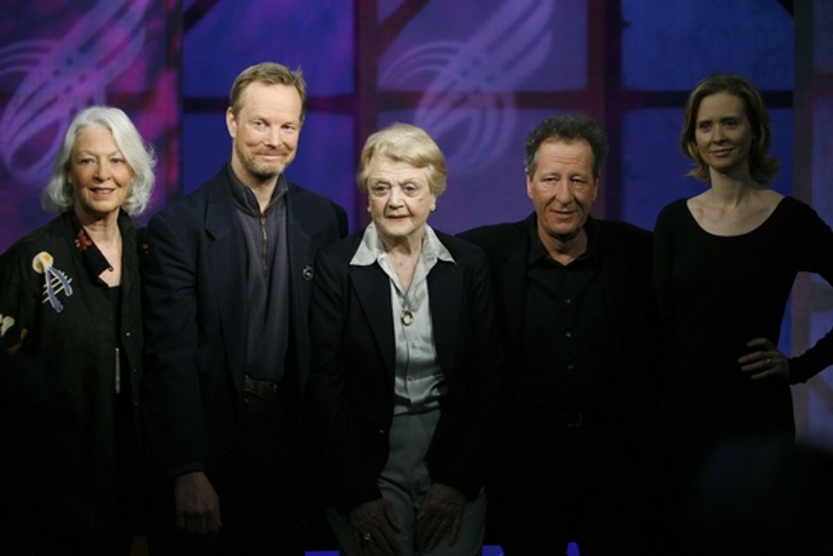 Jane Alexander, Bill Irwin, Angela Lansbury, Geoffrey Rush and Cynthia Nixon at 