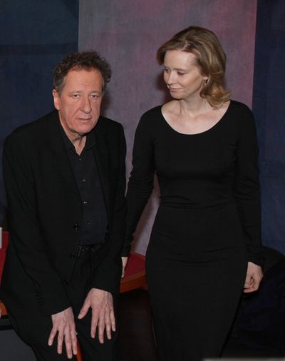 Geoffrey Rush and Cynthia Nixon Photo