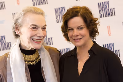 Marian Seldes and Marcia Gay Harden Photo