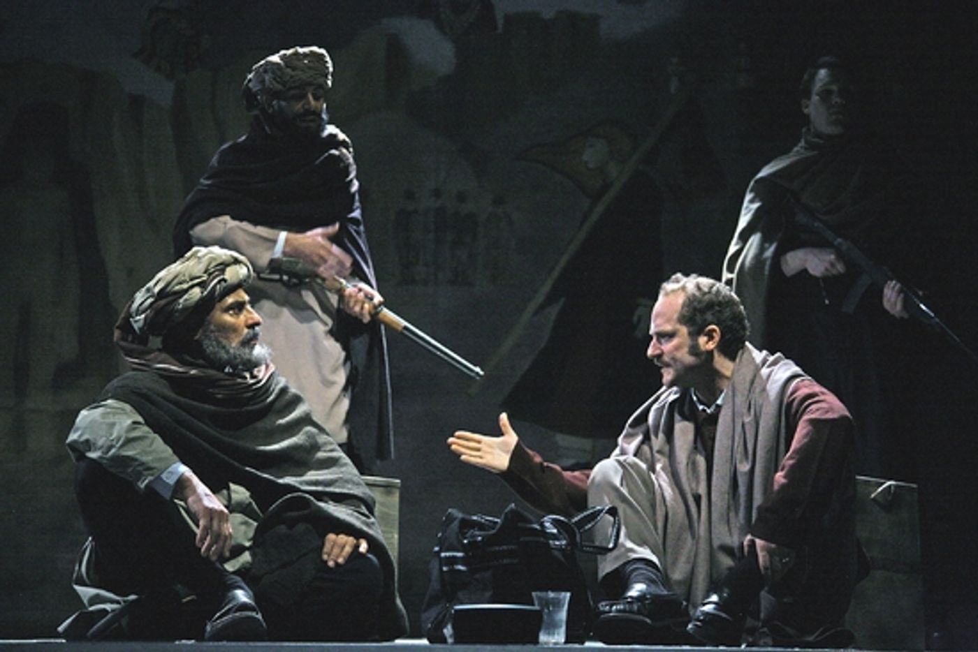 Photo Flash: The Great Game: Afghanistan At Tricycle Theater  Image