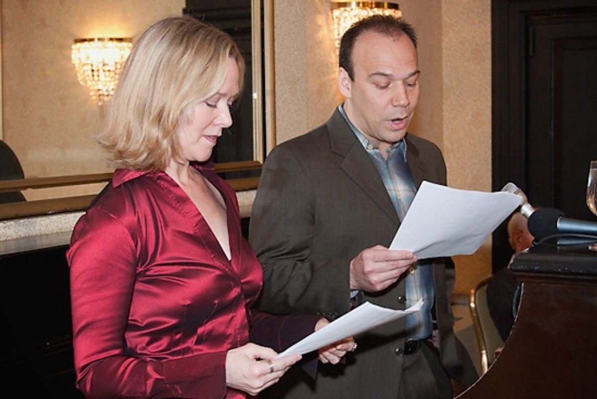 Rebecca Luker and Danny Burstein at 
