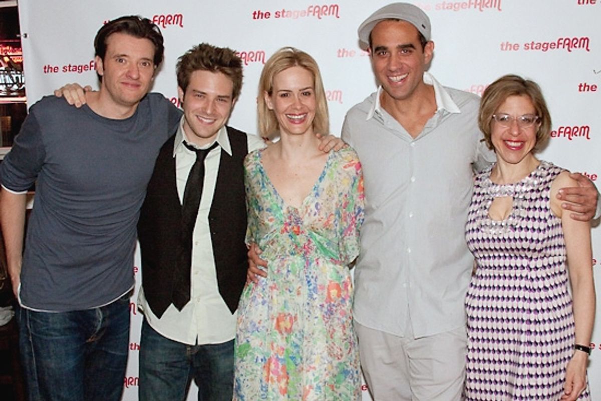 Jason Butler Harner, Ben Rappaport, Sarah Paulson, Bobby Cannavale, and Jackie Hoffman at 