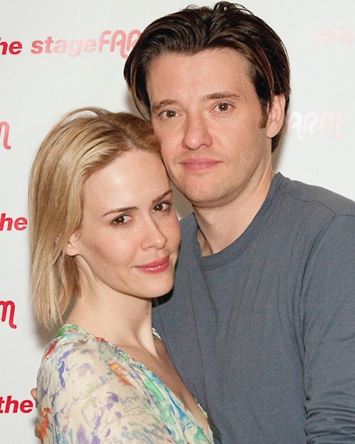 Sarah Paulson and Jason Butler Harner at 