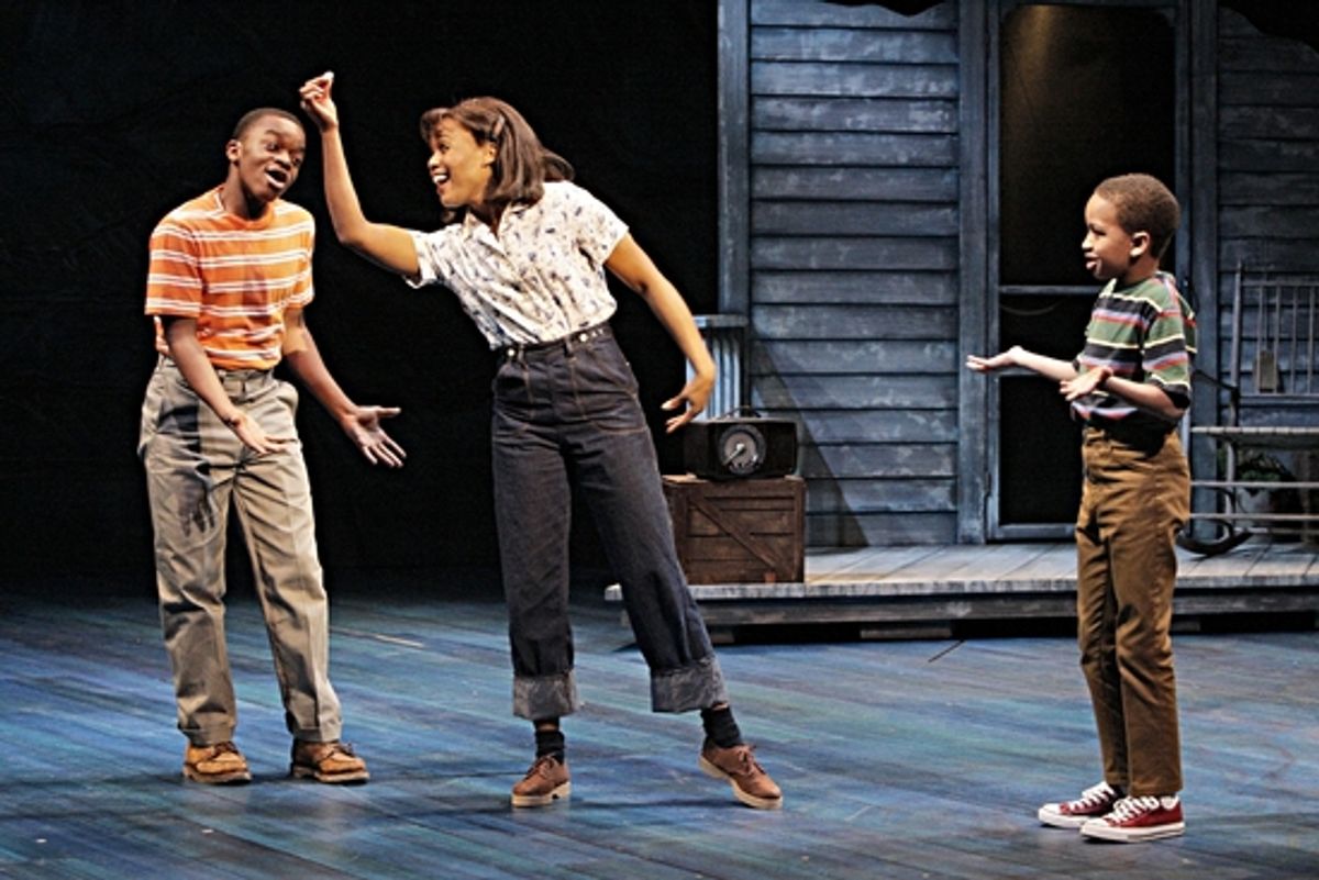 Jackson M. Hurst, Nikki RenÃ¨e Daniels and Zadir King at 