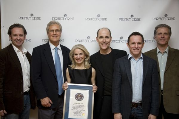 Don Noble, Perfect Crime executive producer Armand Hyatt, Catherine Russell, Robert E Photo