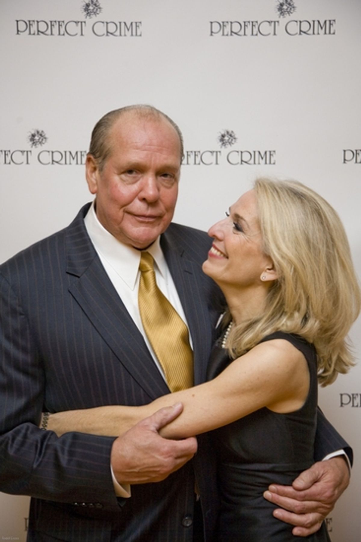 Catherine Russell and fiancÃ© Patrick Robustelli at 