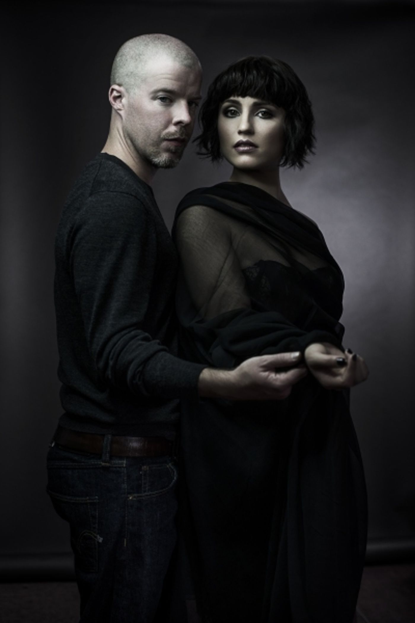 Photo Flash: Promotional Shots for MCQUEEN, Starring Dianna Agron & Stephen Wight  Image