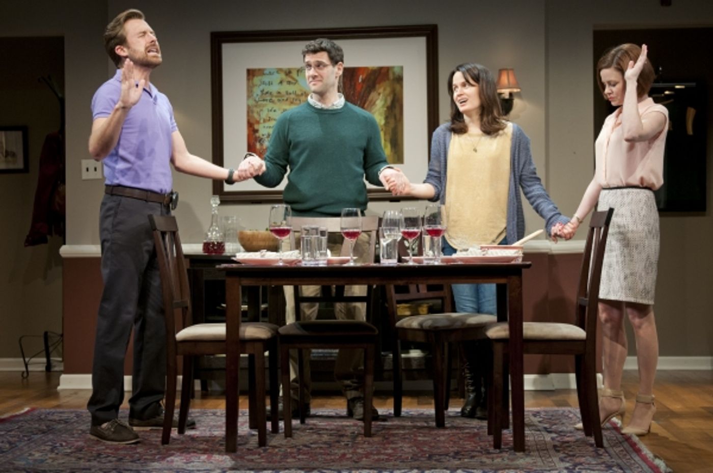 Photo Flash: First Look at Justin Bartha, Elizabeth Reaser & More in MCC's PERMISSION  Image