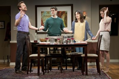  Lucas Near-Verbrugghe, Justin Bartha, Elizabeth Reaser and Nicole Lowrance Photo