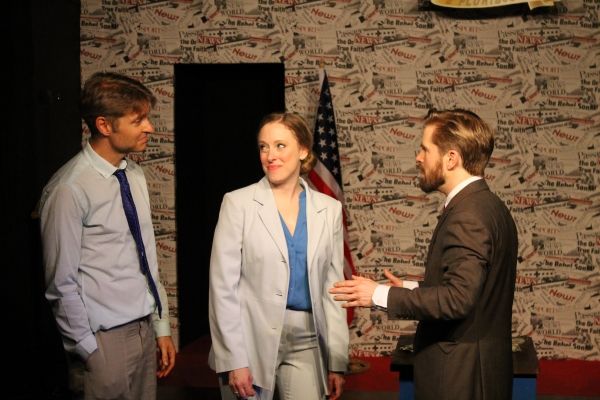 Arvid Larsen, Emily Lynne, Hans Rye Photo