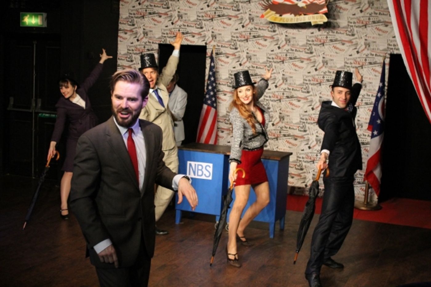 Exclusive Photo Flash: First Look at VOTE FOR ME - A MUSICAL DEBATE at London Theatre Workshop  Image