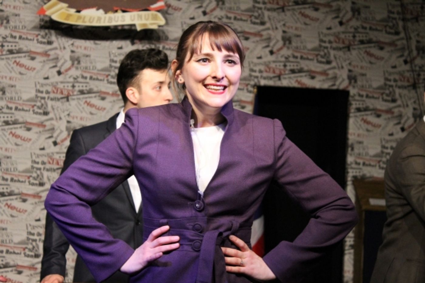 Exclusive Photo Flash: First Look at VOTE FOR ME - A MUSICAL DEBATE at London Theatre Workshop  Image