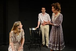 Rachel Adams as Julie Haydon, Paul Thomas Ryan as Tennessee Williams and PennyLynn Wh Photo