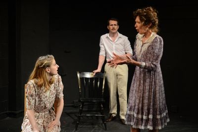 Rachel Adams as Julie Haydon, Paul Thomas Ryan as Tennessee Williams and PennyLynn Wh Photo