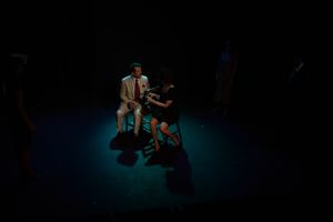 Paul Thomas Ryan and PennyLynn White as Tennessee and Laurette Photo