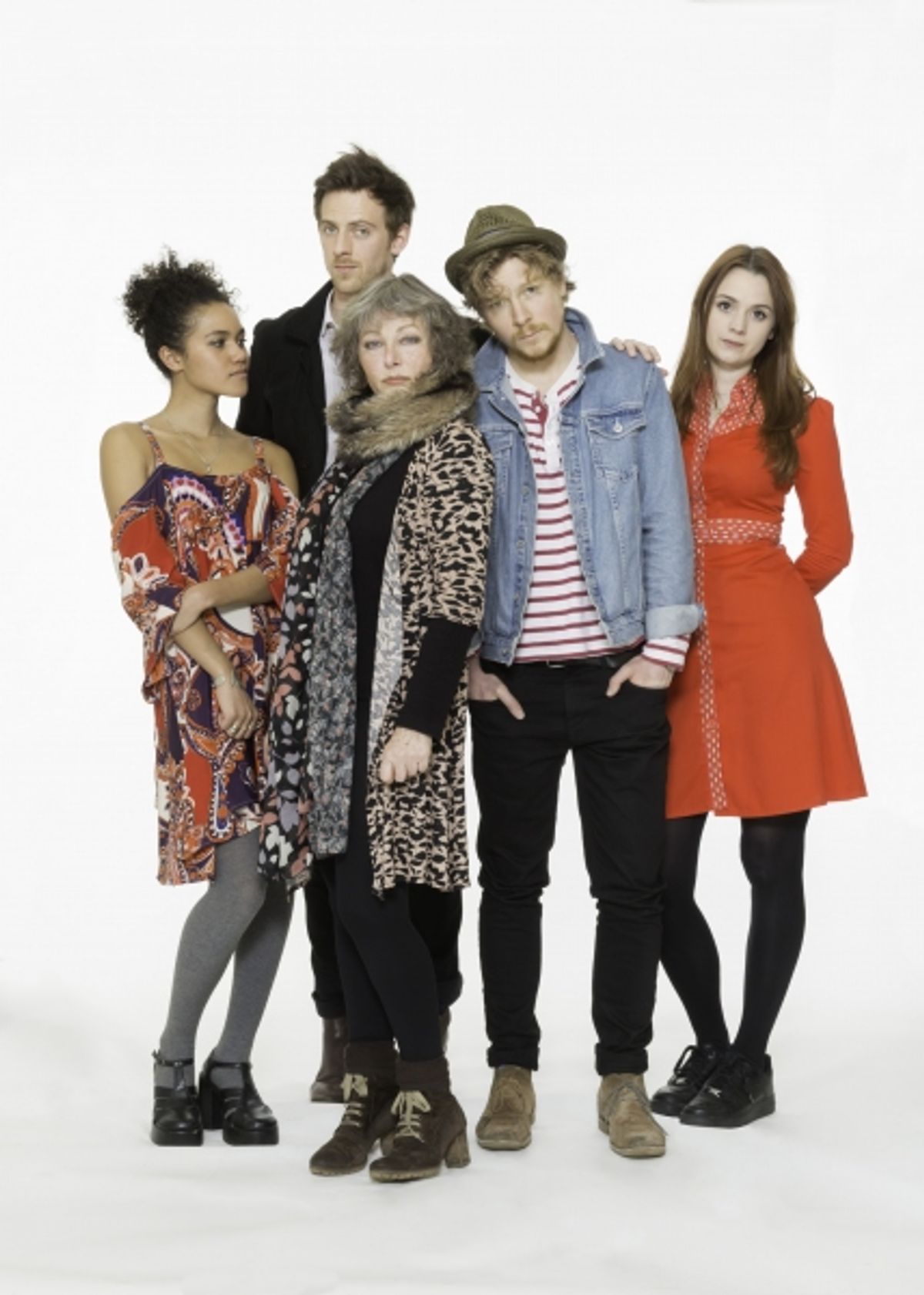 Emma McDonald, James Northcote, Abigail McKern, Adam Buchanan and Ruby Thomas at 