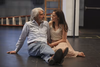 Francesca Carpanini and Sam Waterston Photo
